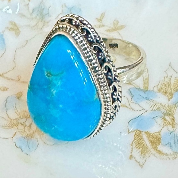 Turquoise Sterling Silver Ring (8)